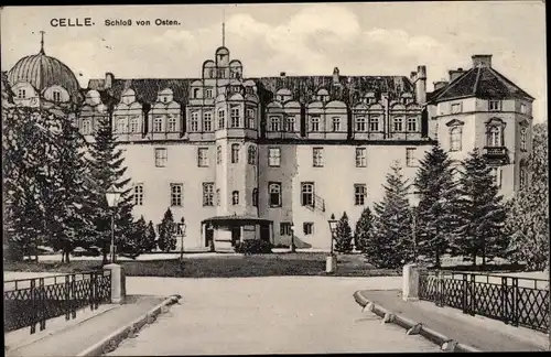 Ak Celle in Niedersachsen, Schloss von Osten