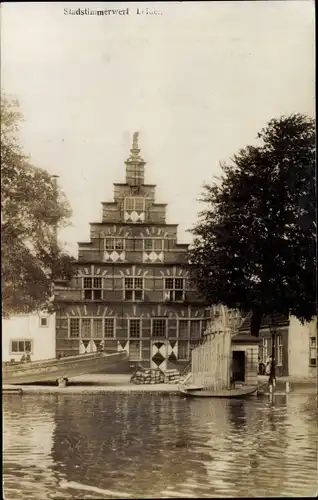 Ak Leiden Südholland Niederlande, Stadstimmerwerf