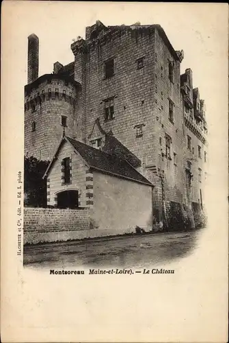 Ak Montsoreau Maine et Loire, Le Chateau