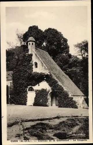 Ak Cuon Maine et Loire, Chateau de la Graffiniere, La Chapelle