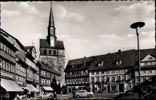 Ak Osterode am Harz, Marktplatz