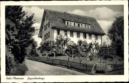 Ak Polle an der Weser in Niedersachsen, Jugendherberge