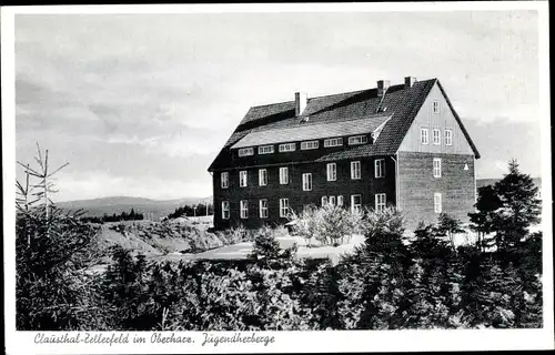 Ak Clausthal Zellerfeld im Oberharz, Jugendherberge