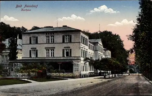 Ak Bad Nenndorf an der Weser, Kurhaus