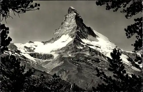 Ak Zermatt Kanton Wallis Schweiz, Matterhorn