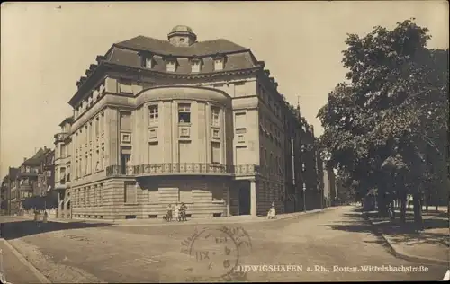 Ak Ludwigshafen am Rhein, Ecke Rott- u. Wittelsbachstraße