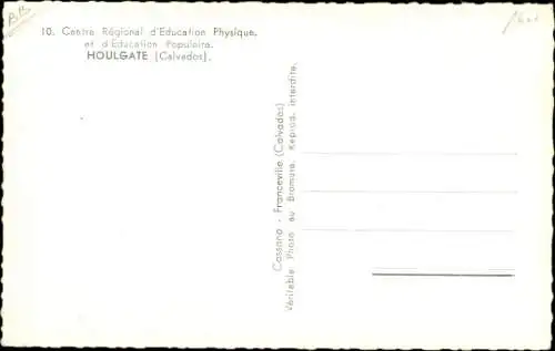 Ak Houlgate Calvados, Centre Regional d'Education Physique et d'Education Populaire, Zelte