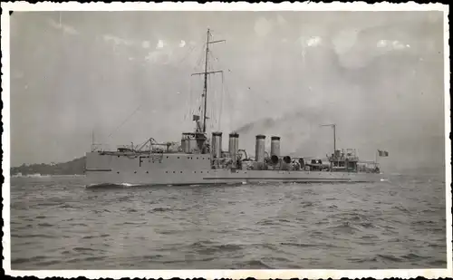 Foto Ak Französisches Kriegsschiff, Torpilleur Fourche
