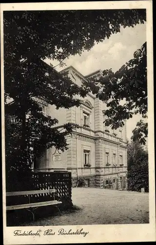 Ak Friedrichroda im Thüringer Wald, Haus Reinhardsberg