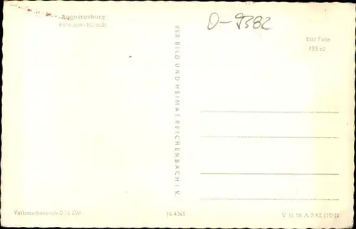 Ak Augustusburg, Pawlow Klinik