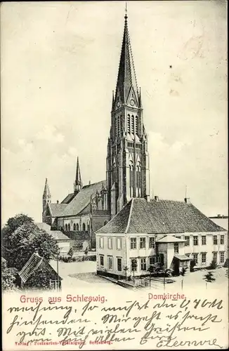 Ak Schleswig an der Schlei, Domkirche