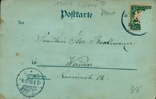 Mondschein Ak München Bayern, Sendlingertorplatz