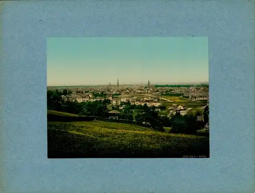 Foto 1900, Bonn am Rhein, Panoramablick