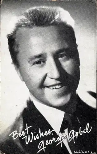 Ak Schauspieler George Gobel, Portrait