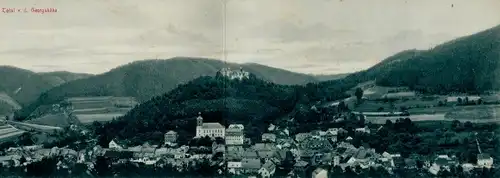 Klapp Ak Leutenberg in Thüringen, Gesamtansicht