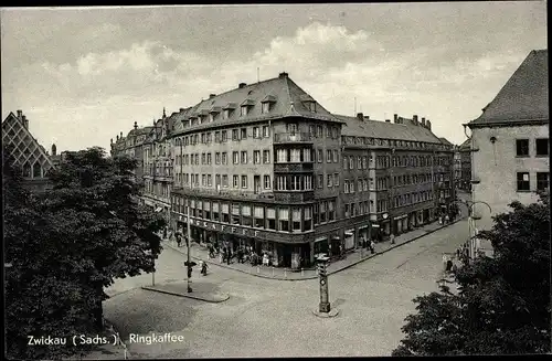 Ak Zwickau in Sachsen, Ringkaffee