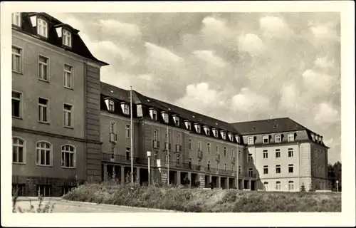 Ak Niederschlema Bad Schlema im Erzgebirge, Nachtsanatorium J. W. Stalin