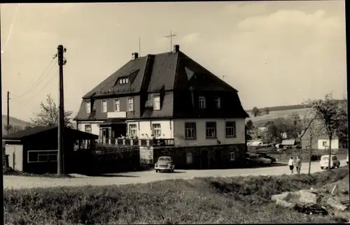 Ak Neudorf Sehmatal im Erzgebirge, HO Hotel Vierenstraße