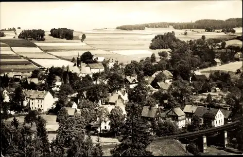 Ak Markersbach im Erzgebirge, Teilansicht