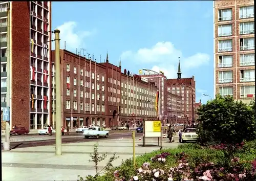 Ak Hansestadt Rostock, Lange Straße