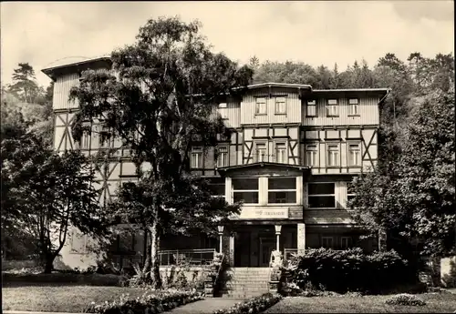 Ak Rübeland Oberharz am Brocken, Zentrag Ferienheim