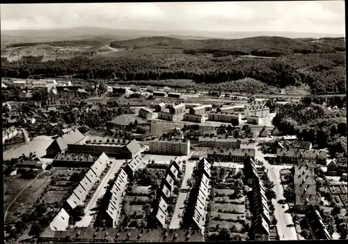 Ak Gebhardshagen Salzgitter in Niedersachsen, Luftbild der Siedlung