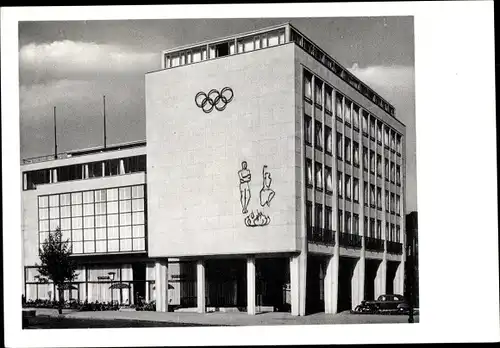Ak Hamburg Eimsbüttel, Haus des Sportes, Olympische Ringe