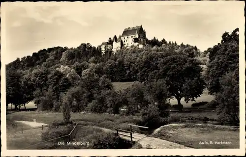 Ak Mindelheim im Unterallgäu, Mindelburg