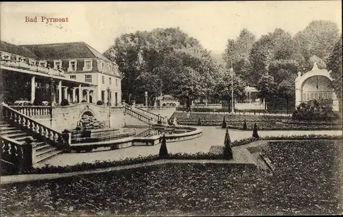 Ak Bad Pyrmont in Niedersachsen, Kurhaus, Bühhne