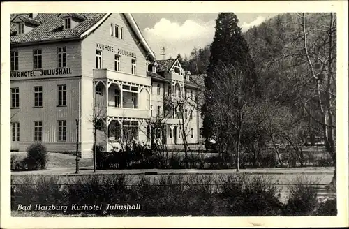 Ak Bad Harzburg am Harz, Kurhotel Juliushall