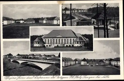 Ak Bergen in der Lüneburger Heide, Offizier Heim, Kaserne, Truppenübungsplatz