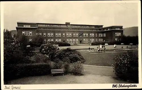 Foto Ak Bad Pyrmont in Niedersachsen, BVG Erholungsheim