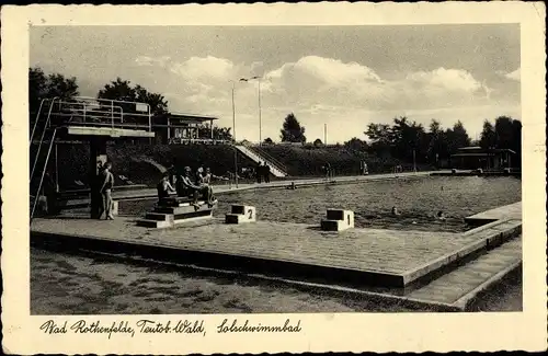 Ak Bad Rothenfelde am Teutoburger Wald, Solschwimmbad