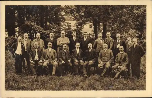 Ak Eltville am Rhein Hessen, Kegelclub, Gruppenbild, 1886- 1911