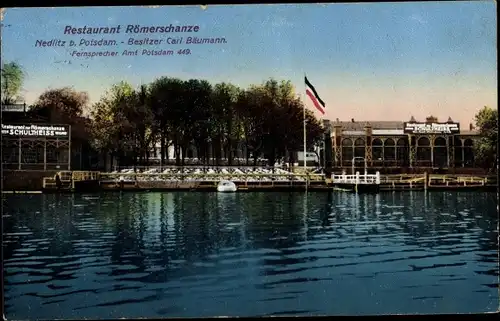 Ak Nedlitz Potsdam in Brandenburg, Restaurant Römerschanze