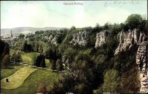 Ak Choceň Chotzen Region Pardubice, Peliny, Panorama