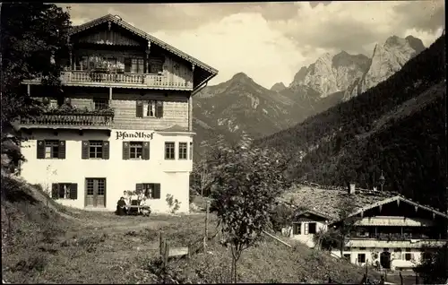 Foto Ak Ebbs in Tirol, Gasthaus Pfandlhof