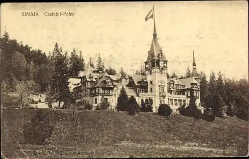 Ak Sinaia Rumänien, Castelul-Peles