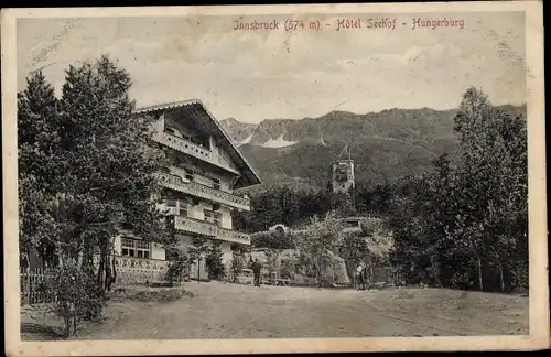 Ak Innsbruck in Tirol, Hotel Seehof, Hungerburg