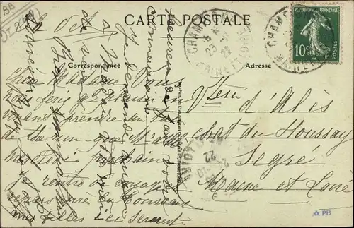 Ak Champigné Maine-et-Loire, Chateau de Mozé