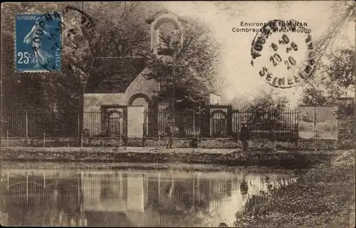 Ak Combreux Tournan en Brie Seine et Marne, Combreuse, Vieux Moulin