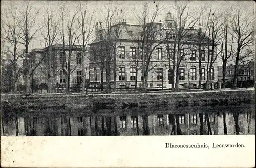 Ak Leeuwarden Friesland Niederlande, Diaconessenhuis