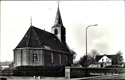 Ak Hardegarijp Friesland Niederlande, N. H. Kerk