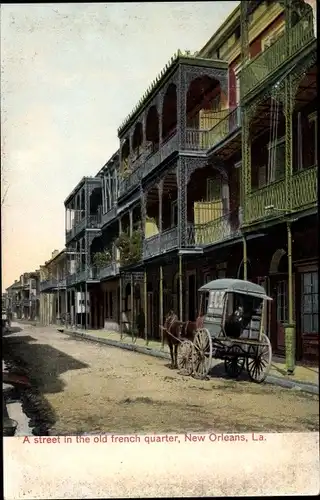 Ak New Orleans Louisiana USA, French Quarter