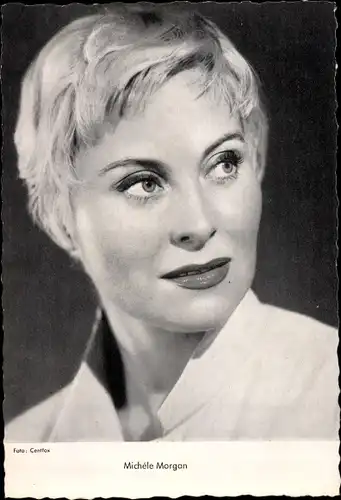 Ak Schauspielerin Michele Morgan, Portrait