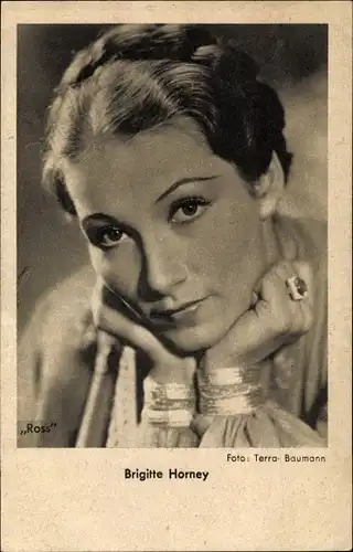 Ak Schauspielerin Brigitte Horney, Ross Verlag