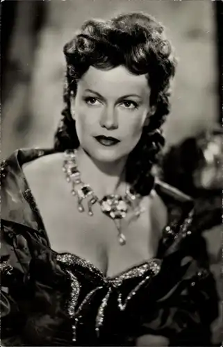 Ak Schauspielerin Angelika Hauff, Portrait, DEFA Film, Figaros Hochzeit