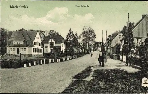 Ak Marienheide Nordrhein Westfalen, Hauptstraße