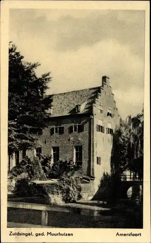 Ak Amersfoort Utrecht Niederlande, Zuidsingel, ged. Muurhuizen