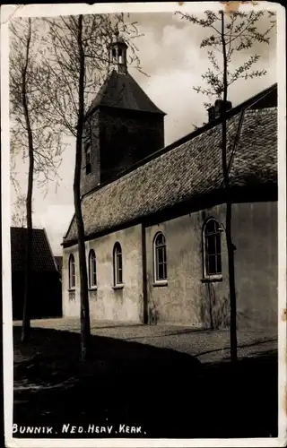 Ak Bunnik Utrecht Niederlande, Ned. Herv. Kerk